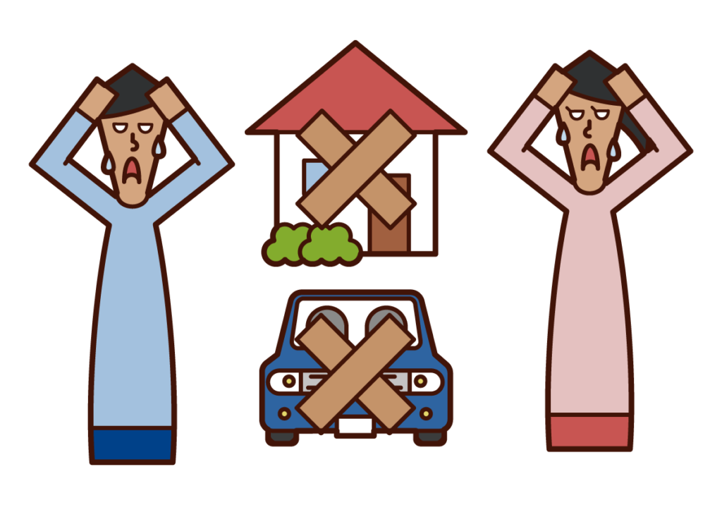 差し押さえで困っている人たち