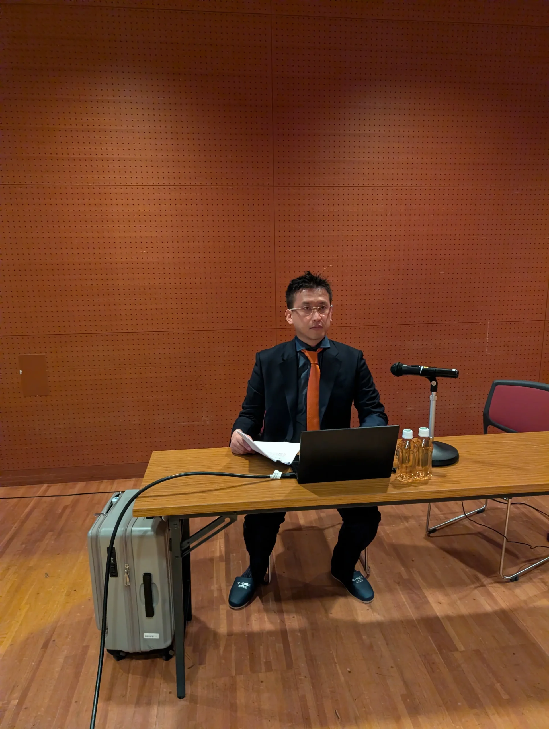近畿税理士会茨木支部研修 講演風景(藤本剛平)
